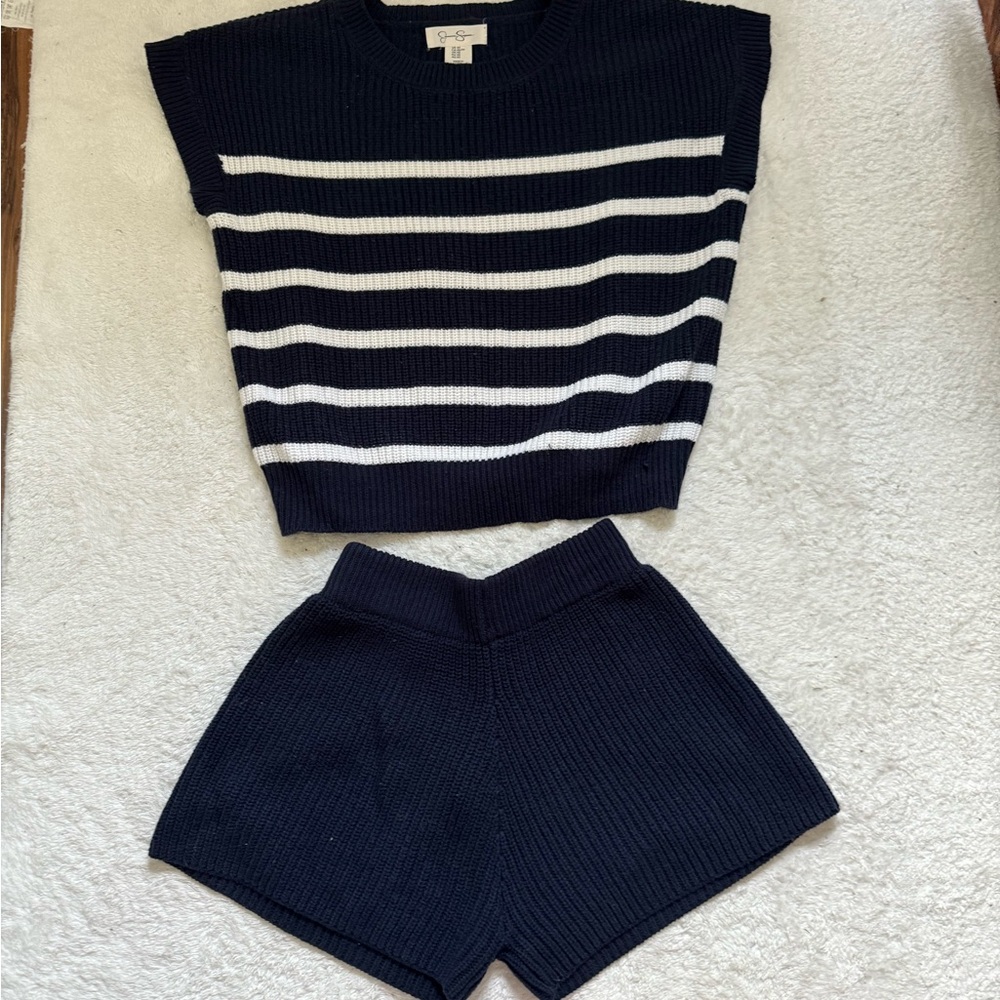 Jessica Simpson Navy Knit Apparel